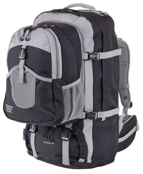 65l backpack with daypack.